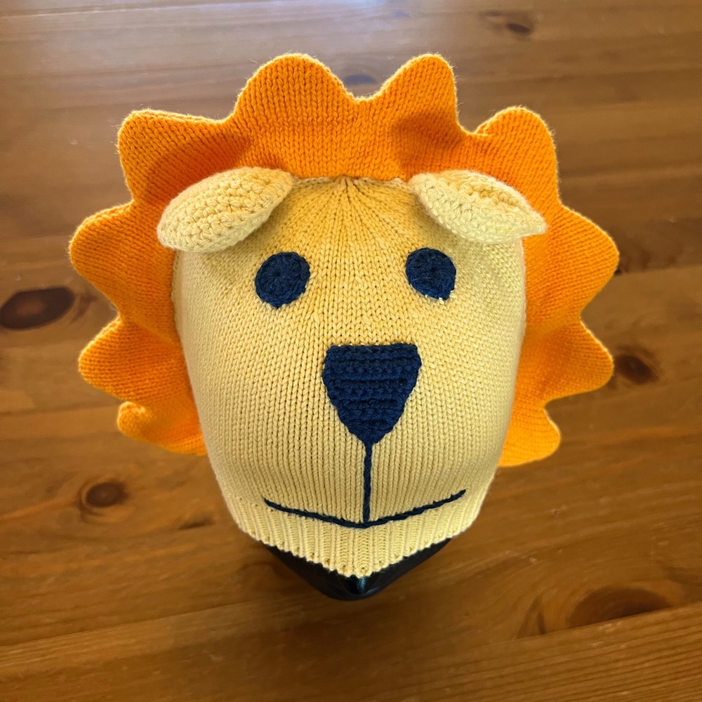 NWT Hanna Andersson Baby Lion Hat XS